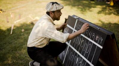 Baseball mythology has long held the game was invented in 1839 by Abner Doubleday in Cooperstown, New York. But researchers now say its regulations began to be codified in the 1840s by Alexander Cartwright and the Knickerbocker Base Ball Club of New York City. Those bylaws were frequently revised, giving today's vintage teams a variety of old rulebooks to choose from. Matt Rourke / AP