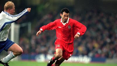 5: Ryan Giggs - Wales (64 caps, 12 goals). Often at the centre of a club versus country tug-of-war between Manchester Unired and Wales, Giggs was part of the 'Golden Generation' that missed qualification for the 1994 World Cup. Getty