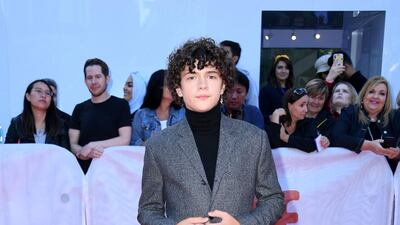 Noah Jupe attends the 'Ford v Ferrari' premiere during the Toronto International Film Festival on September 9, 2019. AFP