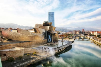 Guggenheim Museum Bilbao forms the centrepiece to the industrial Spanish city. Photo: Jorge Fernandez Salas / Unsplash