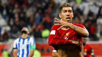 iverpool's Roberto Firmino after scoring the late winner. Reuters