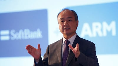 Masayoshi Son now owns more than a third of SoftBank Group, after aggressive buybacks in the past two months. Reuters