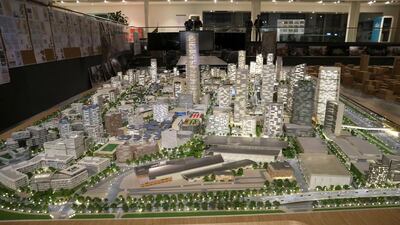 The Jumeirah Central project, when finished, will have up to 35,000 residents, 9 million square feet of retail space and 7,200 hotel rooms. WAM