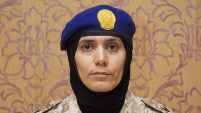 Lt Col Eng Fatma Rahma. Courtesy Nation Shield