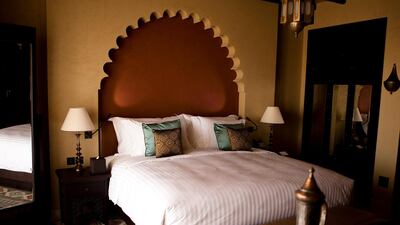 Another one of Qasr Al Sarab's suites Andrew Henderson / The National)