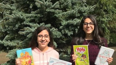 Zena (right) and Mena Nasiri.