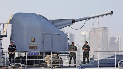 The Ministry of Defence described the attack as a 'blatant act of aggression'. AFP