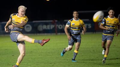 Dubai Hurricanes against Jebel Ali Dragons.