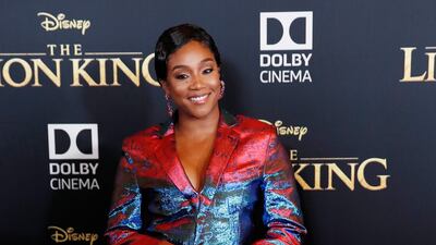 Tiffany Haddish arrives for the world premiere of Disney's 'The Lion King' at the Dolby Theatre on July 9, 2019. EPA