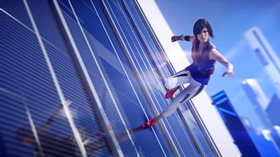 Faith Connors, the hero of Mirror’s Edge Catalyst. Electronic Arts via AP Photo