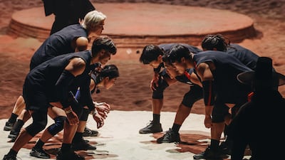 Team Turkey dominates in the first challenge, Territorial Conquest. Photo: Netflix