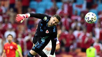 WALES RATINGS: Danny Ward - 6: A far busier evening than Leicester teammate Schmeichel in the Denmark goal. Had no chance with any of the goals after being left woefully exposed by his porous defence. EPA