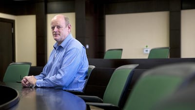 Michael Shiel, an adjunct professor of strategy at INSEAD, and member of the core team teaching the open-enrolment programme on Blue Ocean Strategy. Christopher Pike / The National