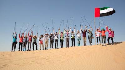The walk honours the women of the UAE who helped shape the nation. Courtesy Women’s Heritage Walk