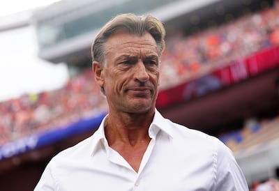 Herve Renard replaced Sabri Lamouchi after only one game but was unable to arrest their World Cup slump. PA