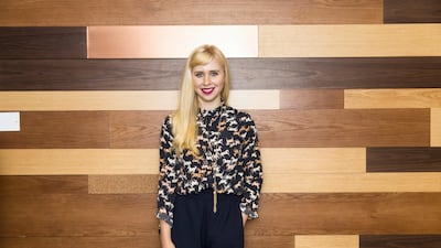 Erin Bagwell, documentary filmmaker, on her visit to Dubai. Christopher Pike / The National