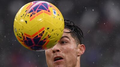 Juventus' Portuguese forward Cristiano Ronaldo. AFP
