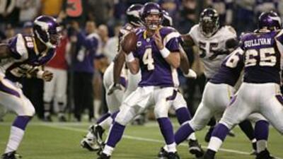 The Minnesota Vikings quarterback Brett Favre, No 4, has done far more than what was probably expected of him this season.