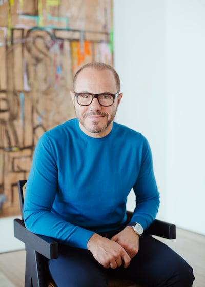 Elie Khouri, art and design collector. Photo: Elie Khouri