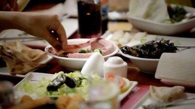 Food has always been one of Lebanon's main attractions. Joseph Eid / AFP
