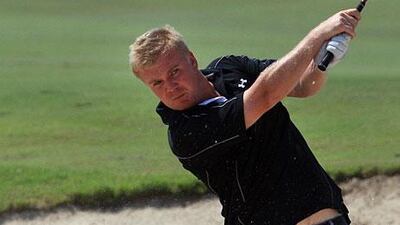 Ross McGowan rarely found himself in trouble on Wednesday en route to winning the Abu Dhabi Citizen Open, the second leg of the Mena Tour.