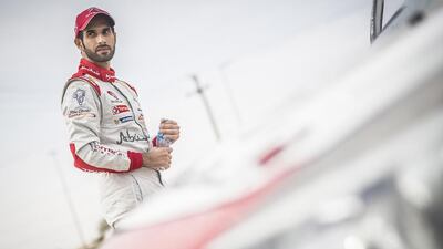 Sheikh Khalid Al Qassimi will contest the Abu Dhabi Desert Challenge in a Toyota Hilux. Courtesy photo by MCH PHOTO