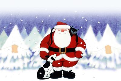 ‘Father Christmas’ is an animated classic. Courtesy NBC Universal