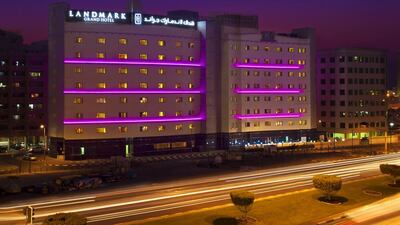 The Landmark Grand Hotel in Deira, Dubai. Courtesy Landmark