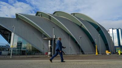 The Armadillo building forms part of the SEC, the location for the summit. Bloomberg