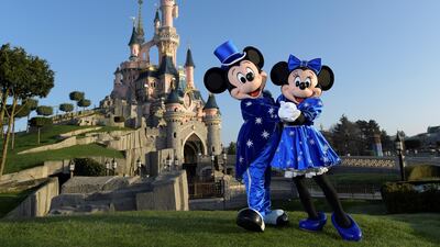 Walt Disney's stock has been flying lately, up 15 per cent in the last year. Photo: AFP