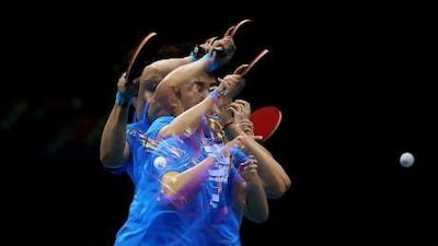 The subtle imparting of spin to a small ball with the tiny bat can be very difficult for the discerning view to pick up.