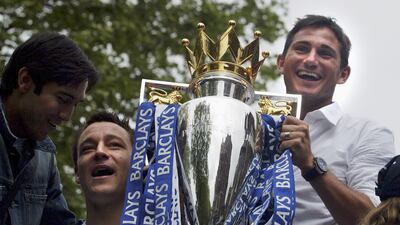 3) Premier League 2005/06: Back-to-back titles for the Blues who were once again head and shoulders above their rivals, finishing eight points ahead of runners-up Manchester United. Getty Images