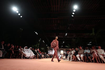 Sartori’s skill lies in making cutting-edge fabrics look effortless. Chris Whiteoak / The National