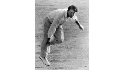 When John Edrich made his debut against the West Indies in Manchester in June 1963, the great Freddie Trueman was present. One of the all-time greats of the game, 'Fiery Fred' was the ultimate fast bowler and also the first to take 300 Test wickets. Getty Images