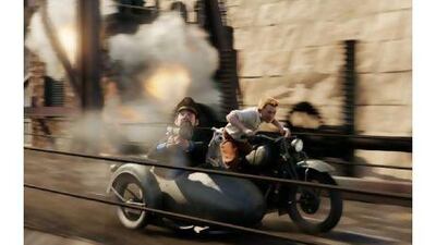 The new Tintin film has raised issues among readers about 'social justice' in the earlier books. Courtesy Paramount Pictures