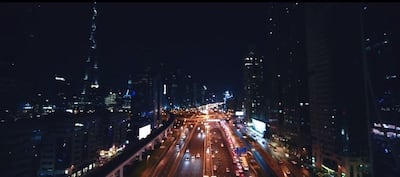 The classic Dubai music video shot