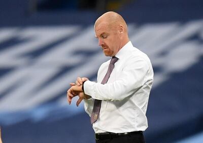 Sean Dyche will be counting down the days until next season. Reuters