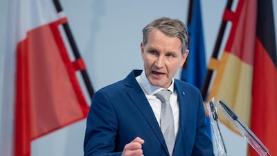 Bjoern Hoecke founded the AfD's most radical faction known as The Wing. AP