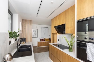 The kitchen has been fully renovated. Antonie Robertson / The National