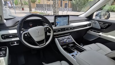 Information for the driver is fed via a 12.3-inch digital instrument cluster, as well as a display reflected on the windscreen.
