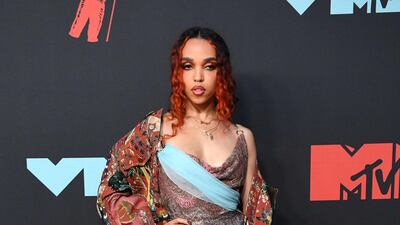 FKA twigs arrives at the MTV Video Music Awards on Monday, August 26. AFP