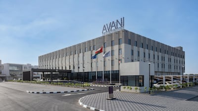 The four-star Avani Muscat is located next door to Al Araimi Boulevard.