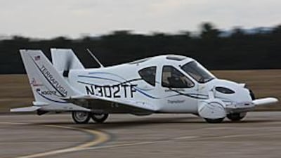 The Transition, a combination car/airplane being developed by the US firm Terrafugia in Woburn, Massachusets, could be the design that succeeds in taking to the skies and transforming modern transportation.