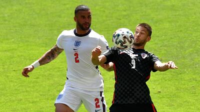Kyle Walker - 7. Saw a lot of the ball from Foden in front when his club teammate might have been better taking a Croatia full-back on. Did well in second half and communicated effectively with Pickford and kept Perisic quiet on the left. AP