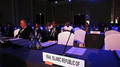Iran was conspicuous by its absence at the International Ministerial Conference on Nuclear Power in the 21st Century. AP / Jon Gambrell