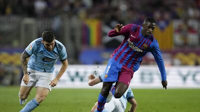 Ousmane Dembele – 8. Two assists, the first a stunner after beating three players, for Barca’s first and third goals. The most exciting player on the pitch when he had the ball, running at and beating players. Assist king. A fit and firing Dembele will be vital for the Catalans next season. EPA