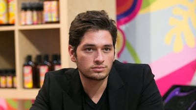 Ebraheem Al Samadi, the brand ambassador of Forever Rose. Courtesy Forever Rose