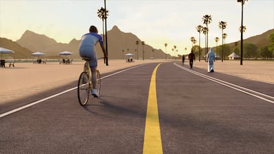 The development plan includes a five-year plan (2022-2026) to construct tracks for bicycles and scooters in a 120 km network.