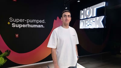 Hotdesk chief executive Mohamed Khaled says a comfortable life is the best investment one can make. Antonie Robertson / The National