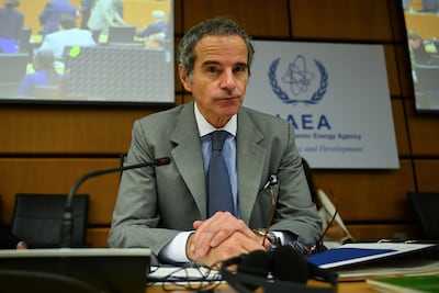 IAEA chief Rafael Grossi. Reuters